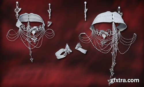 Daz3D - The Blood Baroness Jewelry Set for Genesis 8 Female(s)