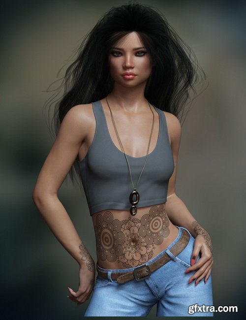 Daz3D - P3D Soraya for Victoria 8