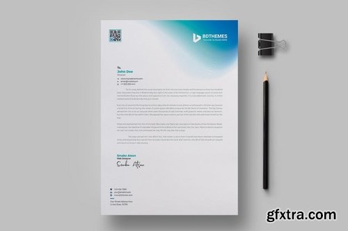 Business Letterhead Template 03