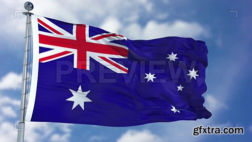 Australia Flag Animation 73070