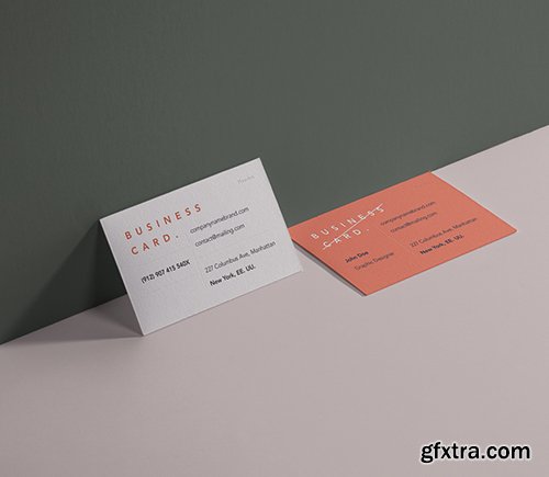 Psd Business Card Branding Mockup 2