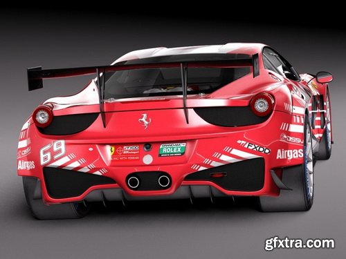 Ferrari 458 GT3 Race Car 2014