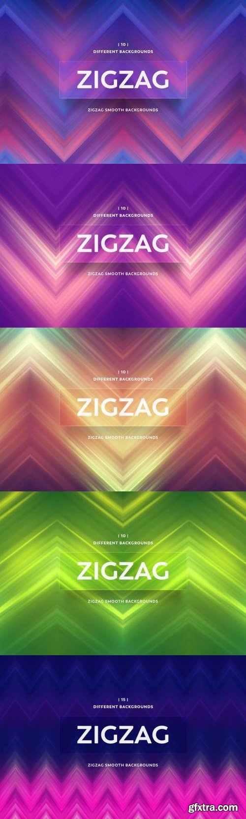 ZigZag Smooth Backgrounds Bundle