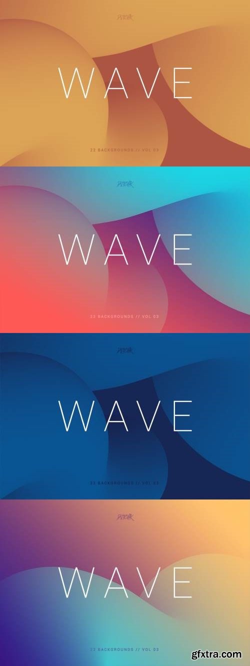 Wave | Smooth Backgrounds | Vol. 03