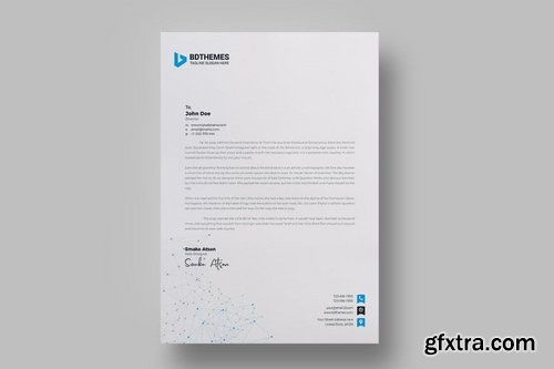 Business Letterhead Templates Pack