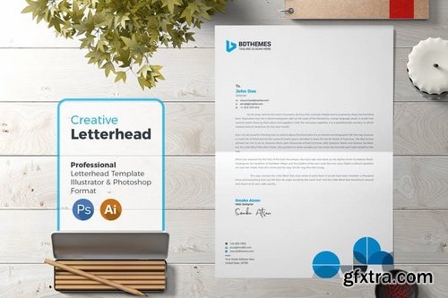 Business Letterhead Templates Pack