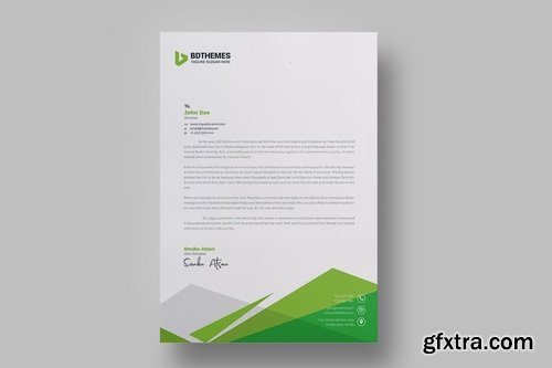 Business Letterhead Templates Pack