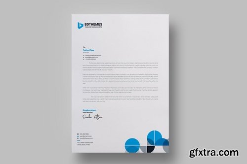 Business Letterhead Templates Pack