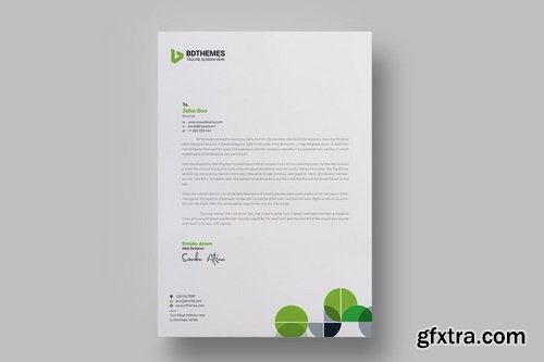 Business Letterhead Templates Pack