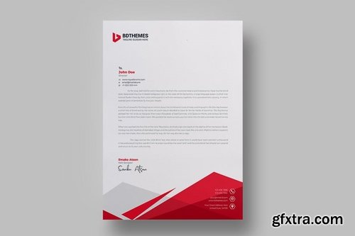 Business Letterhead Templates Pack