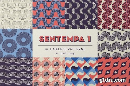 CM - SENTEMPA BUNDLE 1 100 Geo Patterns 2429781