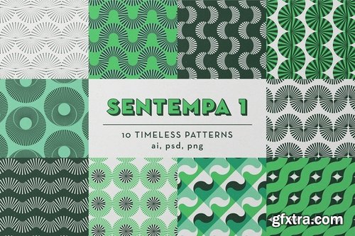 CM - SENTEMPA BUNDLE 1 100 Geo Patterns 2429781