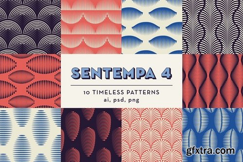 CM - SENTEMPA BUNDLE 1 100 Geo Patterns 2429781