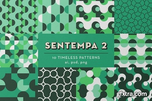 CM - SENTEMPA BUNDLE 1 100 Geo Patterns 2429781