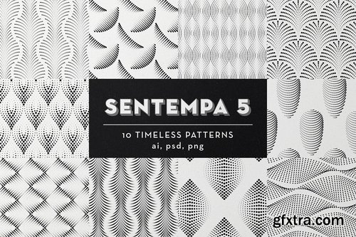 CM - SENTEMPA BUNDLE 1 100 Geo Patterns 2429781