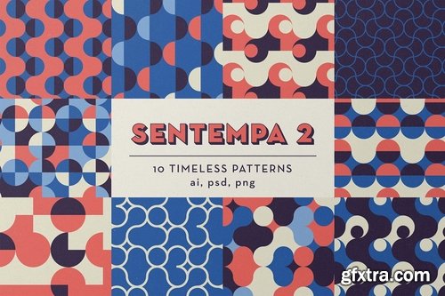 CM - SENTEMPA BUNDLE 1 100 Geo Patterns 2429781