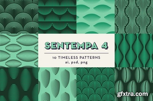 CM - SENTEMPA BUNDLE 1 100 Geo Patterns 2429781