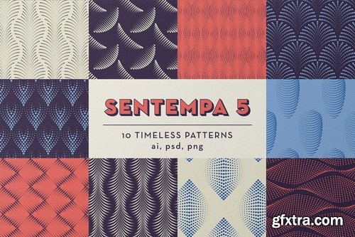 CM - SENTEMPA BUNDLE 1 100 Geo Patterns 2429781