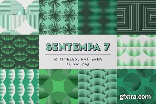 CM - SENTEMPA BUNDLE 1 100 Geo Patterns 2429781