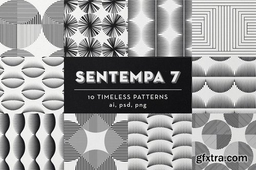 CM - SENTEMPA BUNDLE 1 100 Geo Patterns 2429781