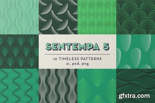 CM - SENTEMPA BUNDLE 1 100 Geo Patterns 2429781