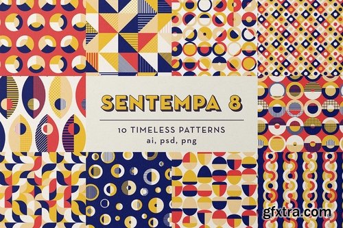 CM - SENTEMPA BUNDLE 1 100 Geo Patterns 2429781