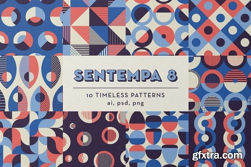 CM - SENTEMPA BUNDLE 1 100 Geo Patterns 2429781