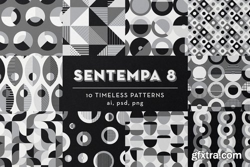 CM - SENTEMPA BUNDLE 1 100 Geo Patterns 2429781