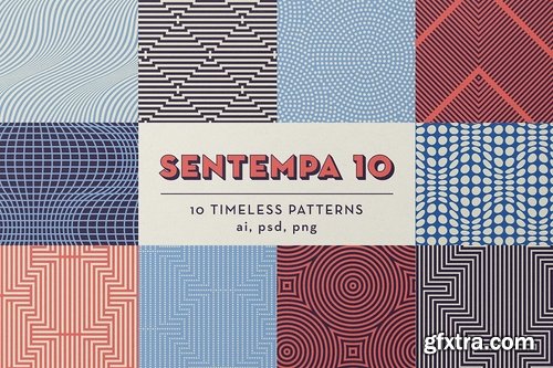 CM - SENTEMPA BUNDLE 1 100 Geo Patterns 2429781