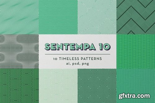 CM - SENTEMPA BUNDLE 1 100 Geo Patterns 2429781