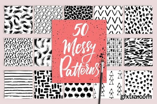 CM - Ultimate Hand Drawn Patterns Bundle 2374786