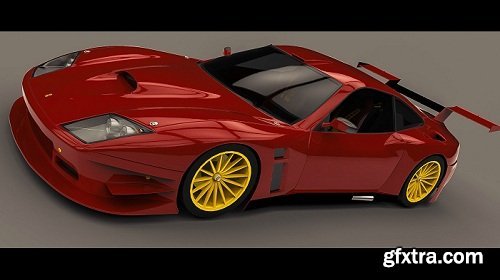 Ferrari 575 3d Model