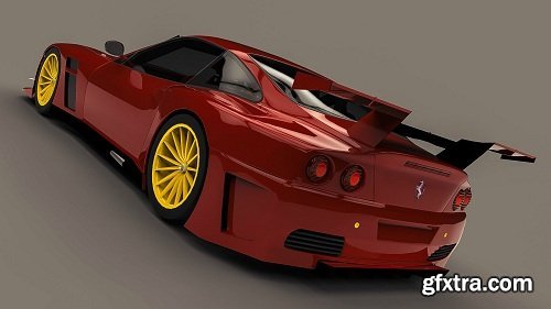 Ferrari 575 3d Model