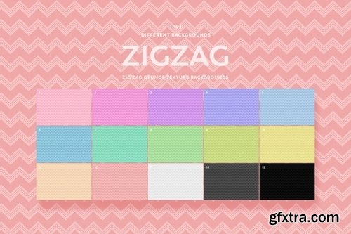 ZigZag Grunge Texture Backgrounds