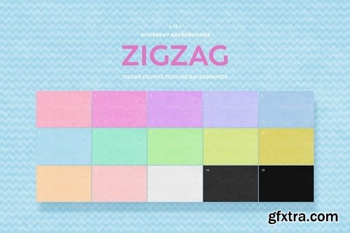 ZigZag Grunge Texture Backgrounds