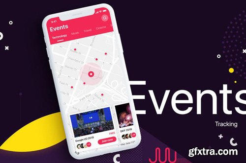 Event Tracking UI Inspiration Template