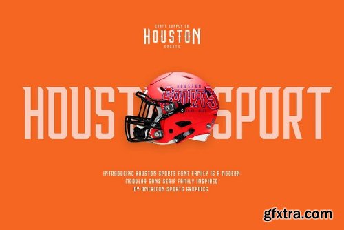 Houston Sports Font Family - 3 Fonts