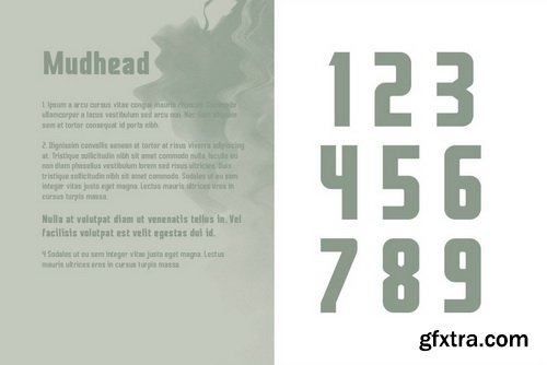 Mudhead Font Family