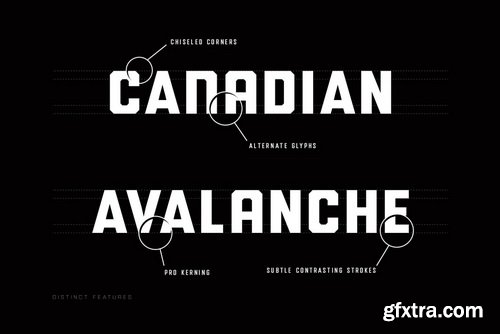 Drone Ranger Pro Font Family