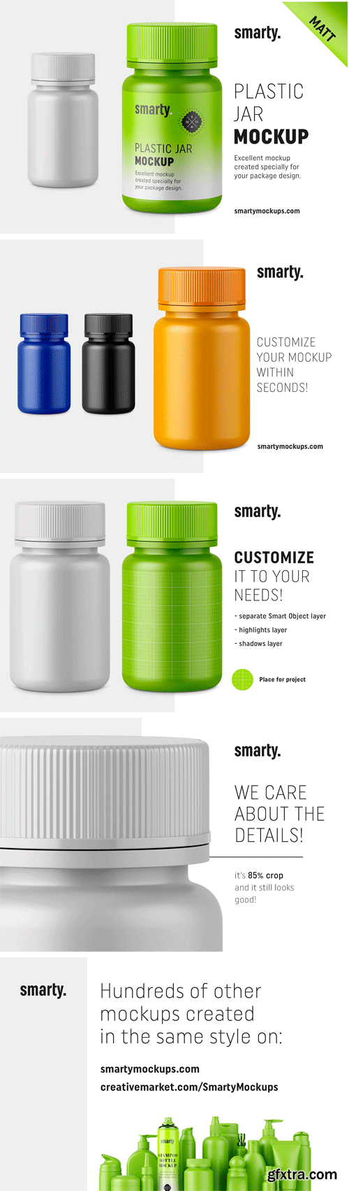 CM - Matt Pharmacy Jar Mockup 2449133