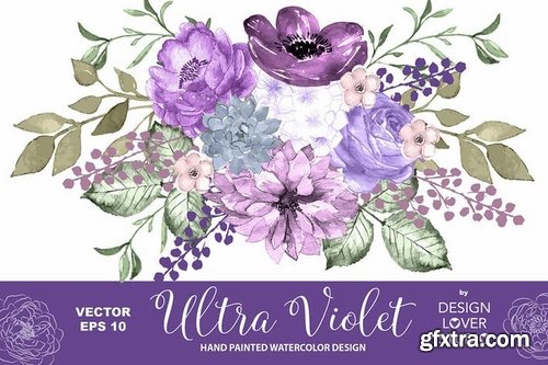 Ultra violet design vector