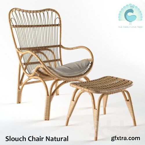 The Family Love Tree Slouch Chair Natural