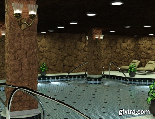 Daz3D - Subterranean Pool