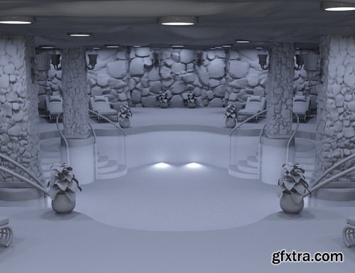 Daz3D - Subterranean Pool