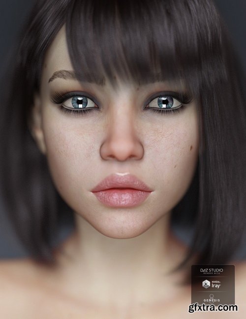 Daz3D - SC Gillian for Genesis 8 Female