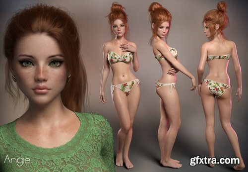 Daz3D - P3D Mika 8 Morph Package