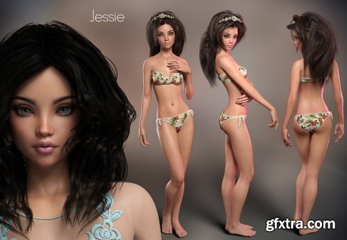 Daz3D - P3D Mika 8 Morph Package