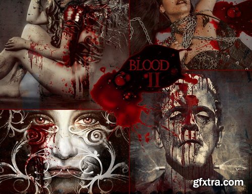 Rons Blood II Brushes