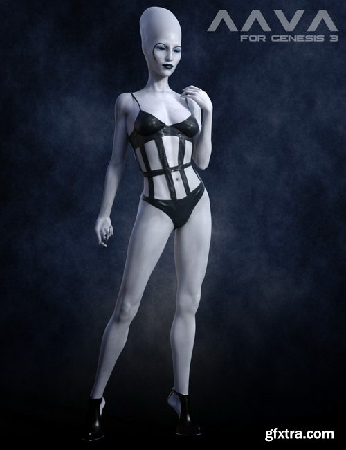 Daz3D - Aava Alien Species for Genesis 3 Female