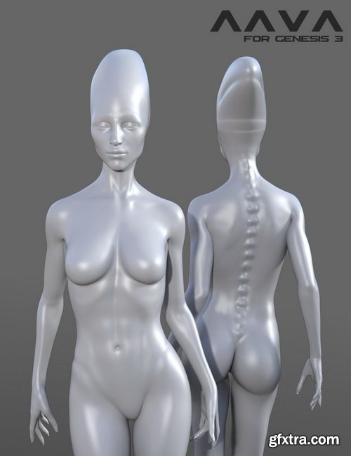 Daz3D - Aava Alien Species for Genesis 3 Female